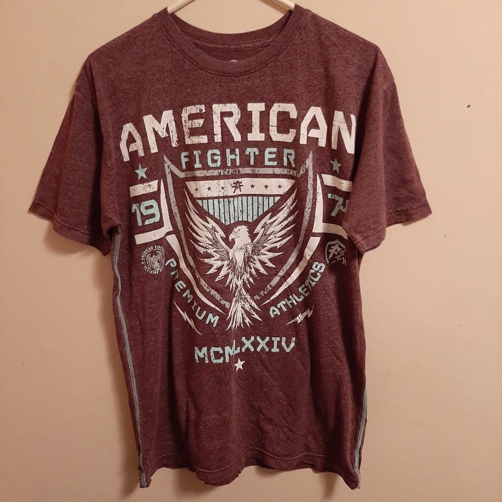 Men's American Fighter t-shirt. Like new